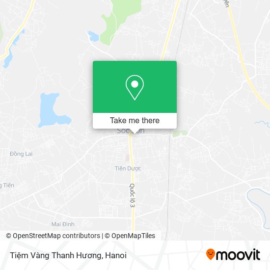 Tiệm Vàng Thanh Hương map