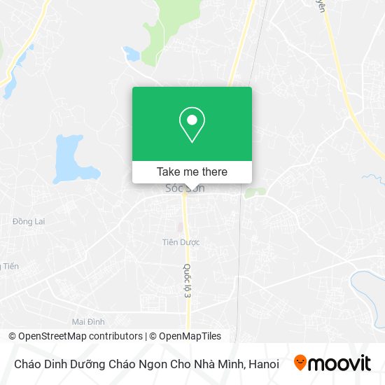 Cháo Dinh Dưỡng Cháo Ngon Cho Nhà Mình map