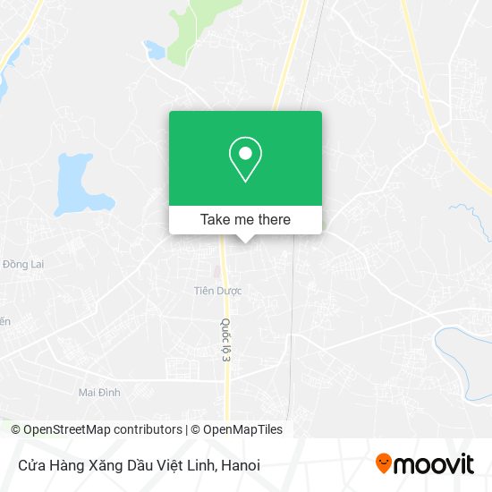 Cửa Hàng Xăng Dầu Việt Linh map