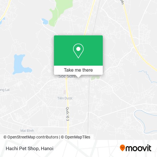 Hachi Pet Shop map