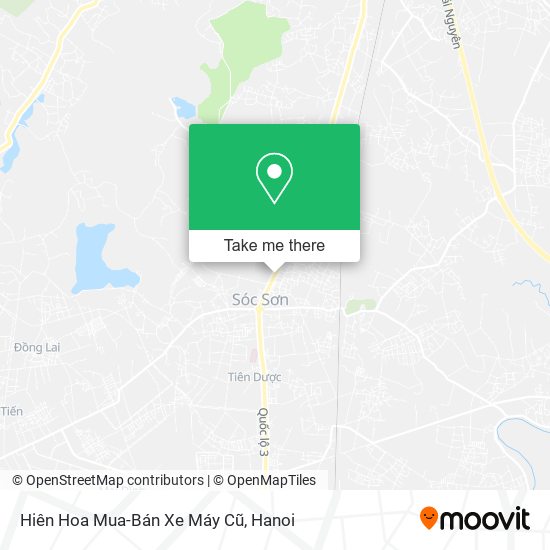 Hiên Hoa Mua-Bán Xe Máy Cũ map