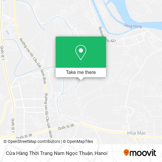 Cửa Hàng Thời Trang Nam Ngọc Thuận map