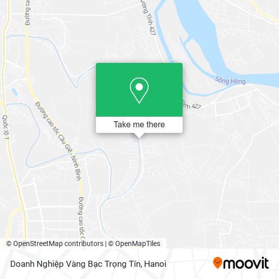 Doanh Nghiệp Vàng Bạc Trọng Tín map