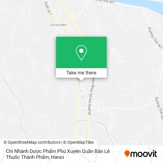 Chi Nhánh Dược Phẩm Phú Xuyên Quần Bán Lẻ Thuốc Thành Phẩm map