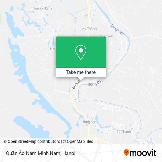 Quần Áo Nam Minh Nam map