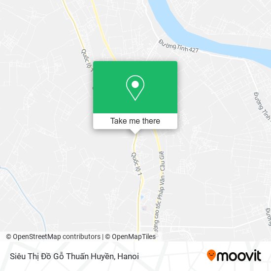 Siêu Thị Đồ Gỗ Thuấn Huyền map