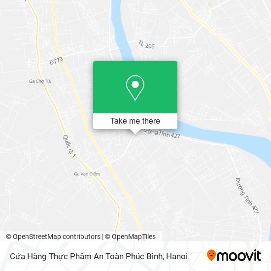 Cửa Hàng Thực Phẩm An Toàn Phúc Bình map
