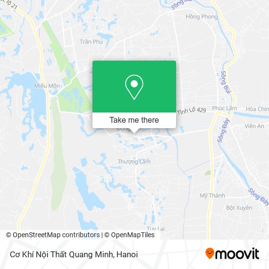Cơ Khí Nội Thất Quang Minh map