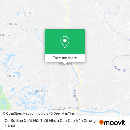 Cơ Sở Sản Xuất Nội Thất Nhựa Cao Cấp Văn Cương map