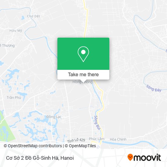 Cơ Sở 2 Đồ Gỗ-Sinh Hà map