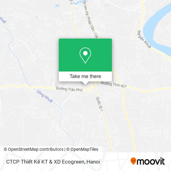 CTCP Thiết Kế KT & XD Ecogreen map