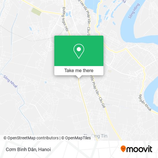Cơm Bình Dân map