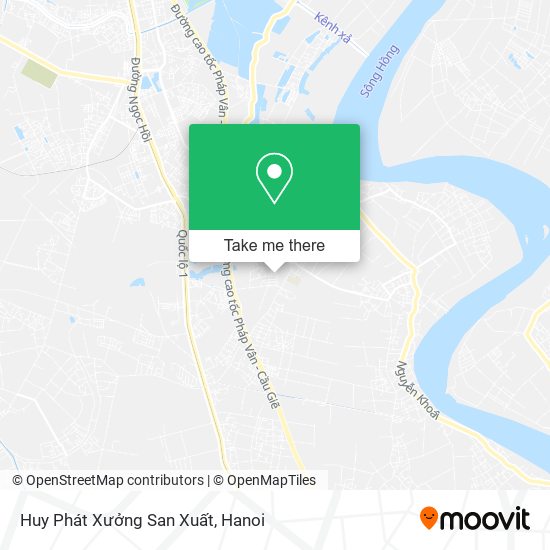 Huy Phát Xưởng San Xuất map