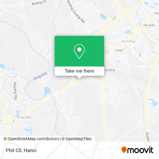 Phở Cồ map
