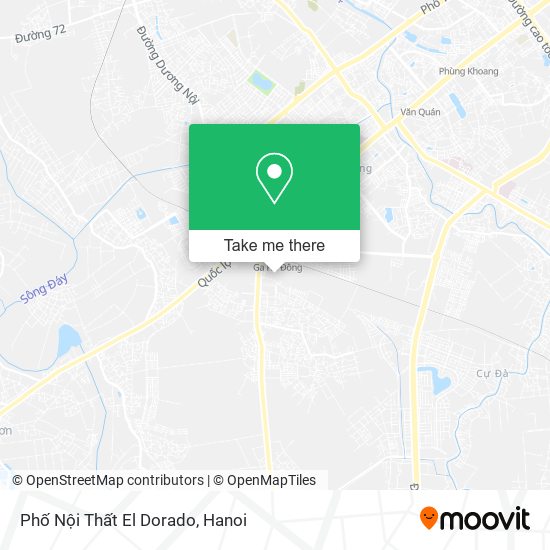 Phố Nội Thất El Dorado map