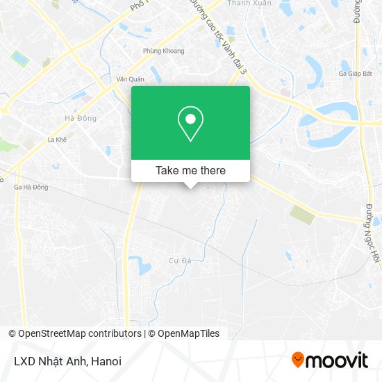 LXD Nhật Anh map