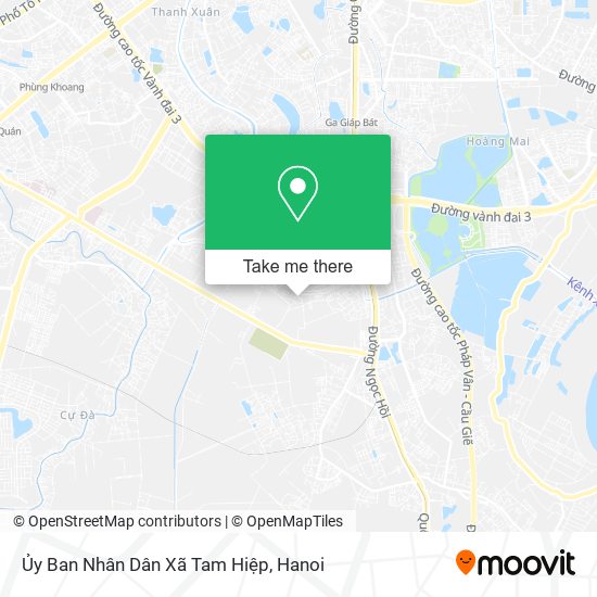 Ủy Ban Nhân Dân Xã Tam Hiệp map