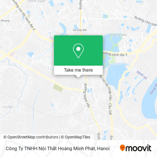Công Ty TNHH Nội Thất Hoàng Minh Phát map