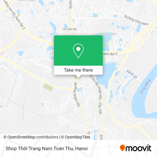 Shop Thời Trang Nam Toàn Thu map