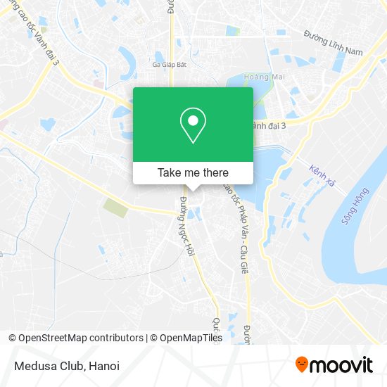 Medusa Club map
