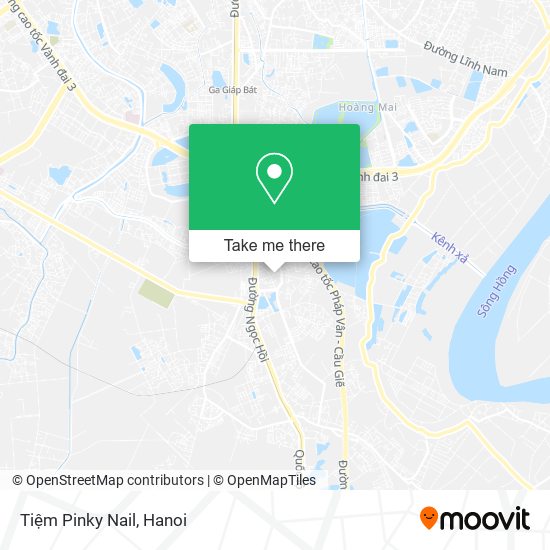 Tiệm Pinky Nail map