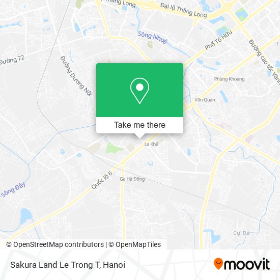 Sakura Land Le Trong T map