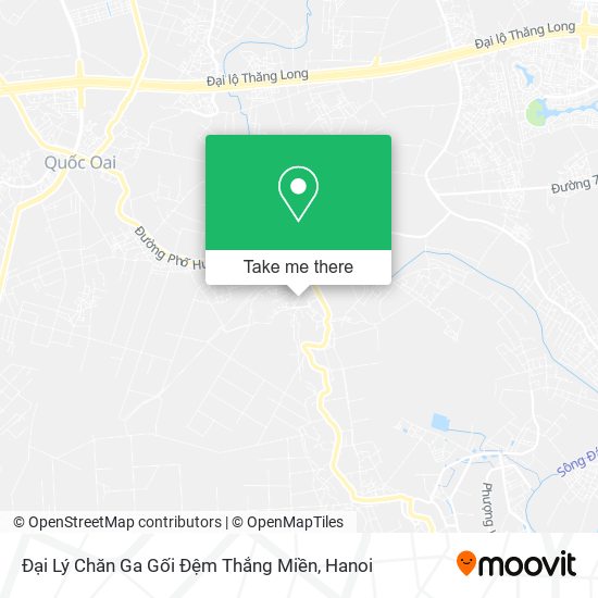 Đại Lý Chăn Ga Gối Đệm Thắng Miền map