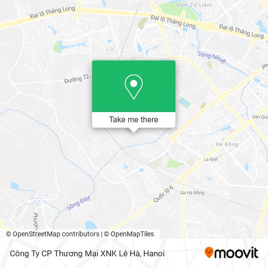 Công Ty CP Thương Mại XNK Lê Hà map