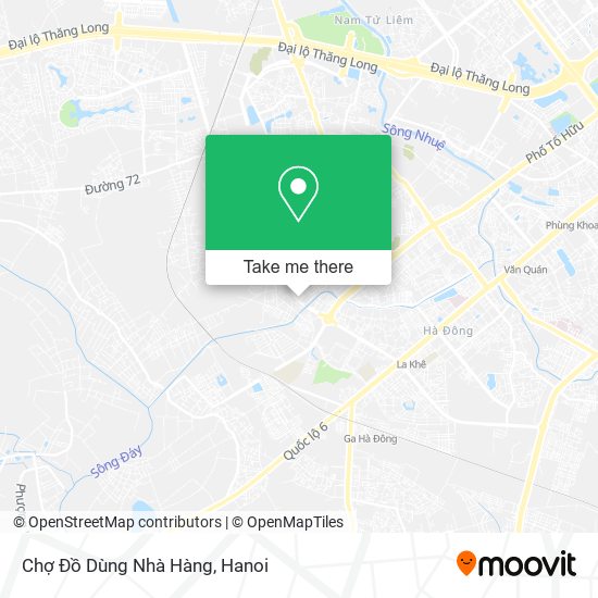 Chợ Đồ Dùng Nhà Hàng map