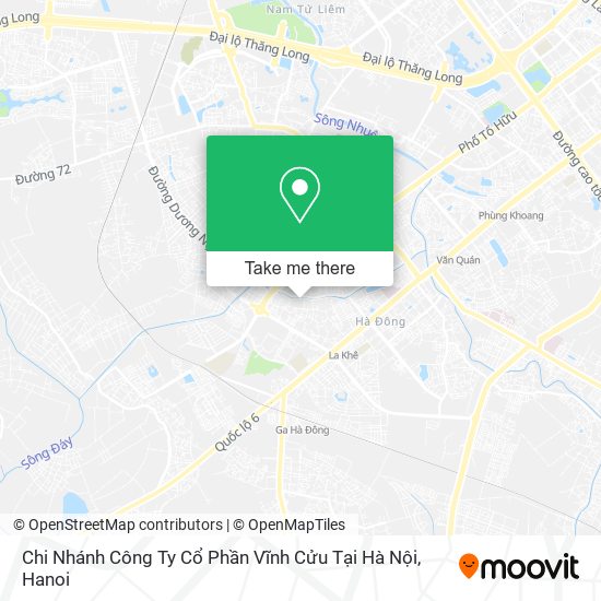 Chi Nhánh Công Ty Cổ Phần Vĩnh Cửu Tại Hà Nội map