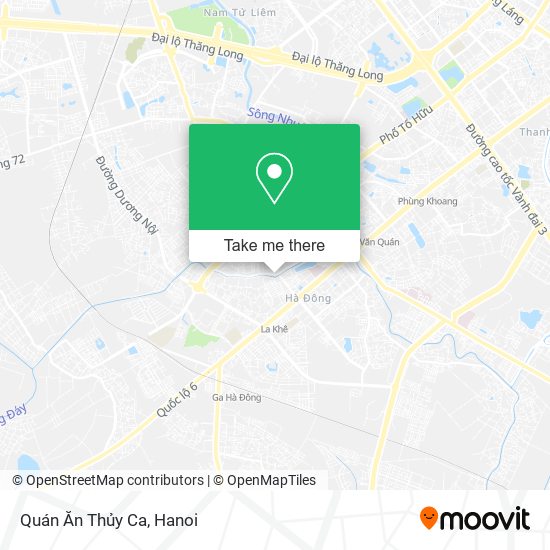 Quán Ăn Thủy Ca map