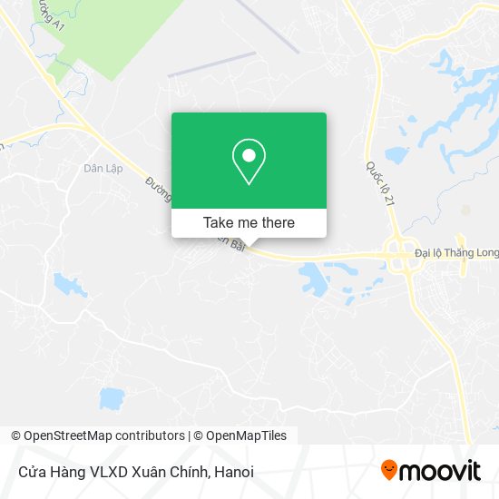 Cửa Hàng VLXD Xuân Chính map