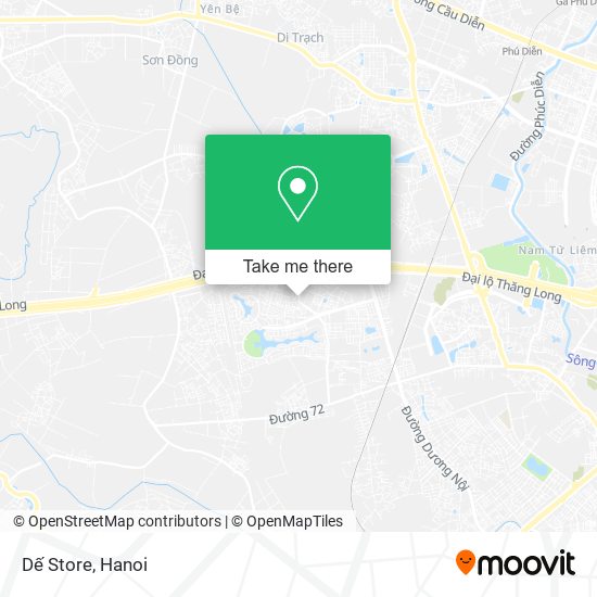 Dế Store map