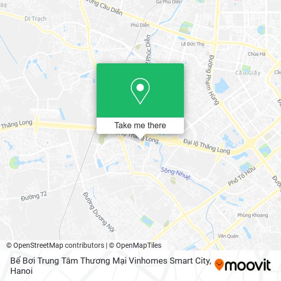 Bể Bơi Trung Tâm Thương Mại Vinhomes Smart City map