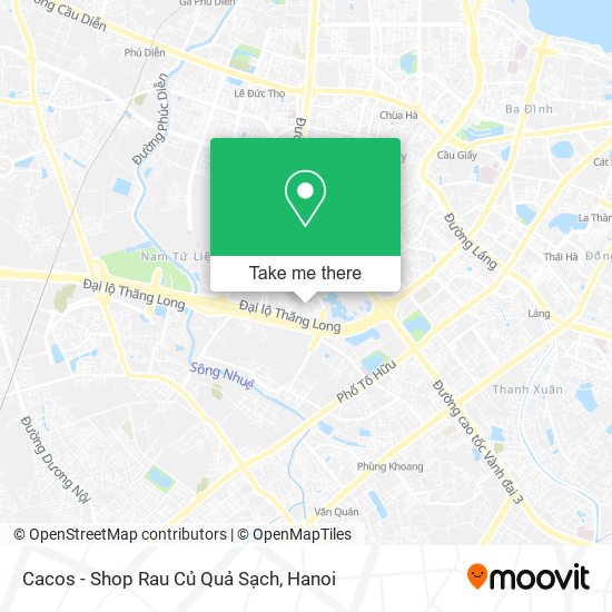 Cacos - Shop Rau Củ Quả Sạch map