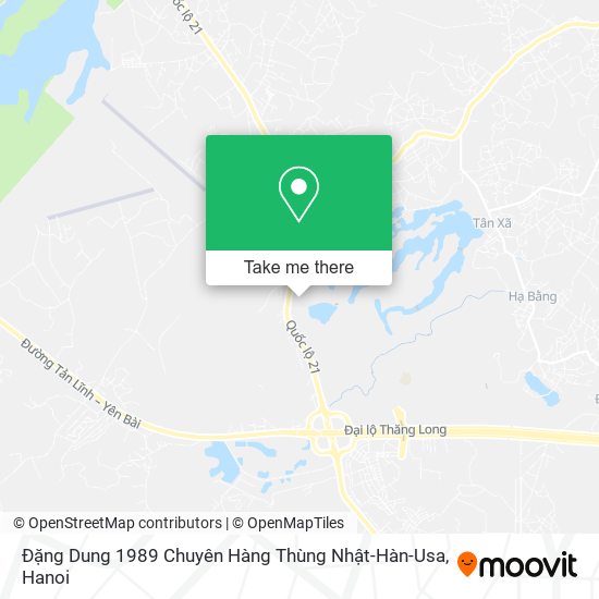 Đặng Dung 1989 Chuyên Hàng Thùng Nhật-Hàn-Usa map