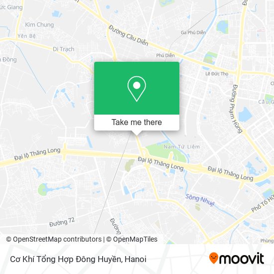 Cơ Khí Tổng Hợp Đông Huyền map