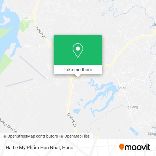 Hà Lê Mỹ Phẩm Hàn Nhật map