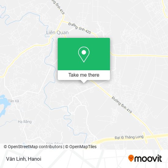 Vân Linh map