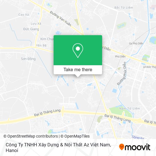 Công Ty TNHH Xây Dựng & Nội Thất Az Việt Nam map