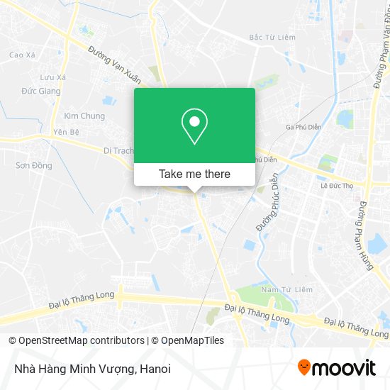 Nhà Hàng Minh Vượng map