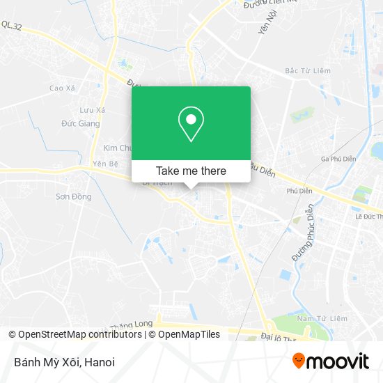 Bánh Mỳ Xôi map