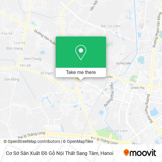 Cơ Sở Sản Xuất Đồ Gỗ Nội Thất Sang Tâm map