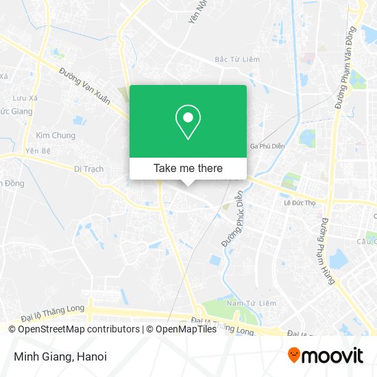 Minh Giang map