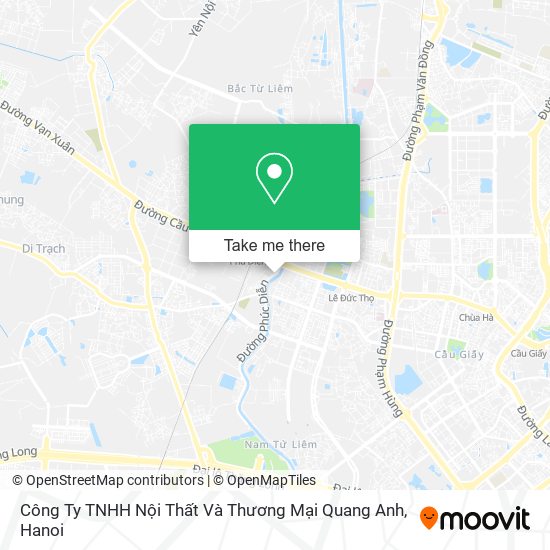 Công Ty TNHH Nội Thất Và Thương Mại Quang Anh map