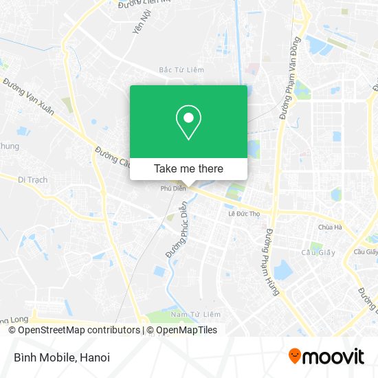 Bình Mobile map