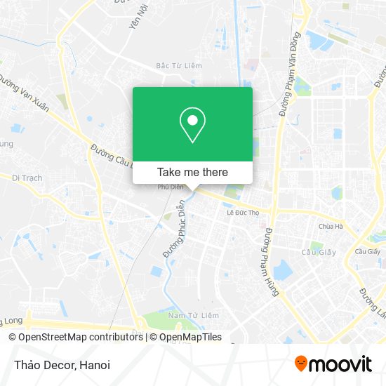 Thảo Decor map