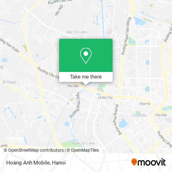 Hoàng Anh Mobile map