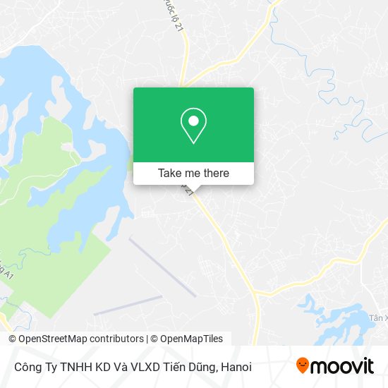 Công Ty TNHH KD Và VLXD Tiến Dũng map