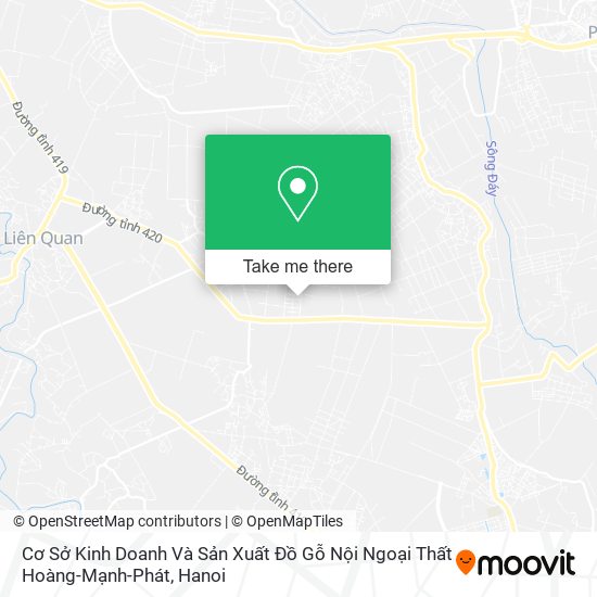 Cơ Sở Kinh Doanh Và Sản Xuất Đồ Gỗ Nội Ngoại Thất Hoàng-Mạnh-Phát map